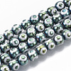 Electroplate Glass Beads Strands LS-EGLA-T012-02D-8MM-1