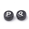 Opaque Acrylic Beads SACR-N002-02P-1