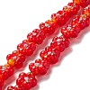 Handmade Lampwork Beads Strands LAMP-D015-08H-1