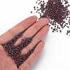 12/0 Two Tone Opaque Glass Seed Beads SEED-T006-01A-A04-6