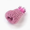 Handmade Wool Woven Hat Decoration AJEW-L066-A-3