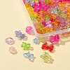 150G 10 Style Transparent Acrylic Beads TACR-FS0001-31-5