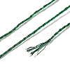 10 Skeins 12-Ply Metallic Polyester Embroidery Floss OCOR-Q057-A15-3