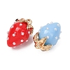 Opaque & Transparent Resin Pendants RE-CBA014D-01G-3