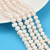 Natural Cultured Freshwater Pearl Beads Strands PEAR-I007-07X-10D-1