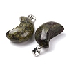 Natural Dragon Blood Pendants G-F820-02B-01-3