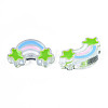 Transparent Acrylic Beads X-TACR-S117-15-4