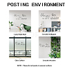 PVC Quotes Wall Sticker DIY-WH0200-006-4