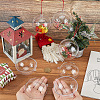 10Pcs Transparency Acrylic Christmas Balls Pendants DIY-CP0013-38B-3