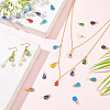 30Pcs Handmade Millefiori Glass Pendants FIND-PH0007-94-6