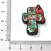 Inspirational Silicone Beads SL-CBAF318-C08-3