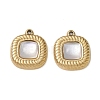 Natural Freshwater Shell Pendants SA-CBA11D7-28A-G-1