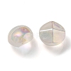 UV Plating Luminous Transparent Acrylic Beads OACR-P010-05E-2