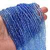 Transparent Painted Glass Beads Strands DGLA-A034-T1mm-A01-2