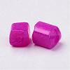 Cube Opaque Colours Glass Seed Beads SEED-R026-A06-2