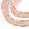 Crackle Glass Beads GLAA-S192-005C-3