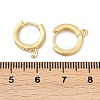 Brass Huggie Hoop Earring Findings KK-L152-20G-3