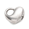 Non-Tarnish Openable 316L Surgical Stainless Steel Memorial Urn Ashes Pendants BOTT-PW0002-012A-P-1