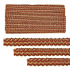 Filigree Corrugated Lace Ribbon OCOR-WH0080-10B-1
