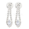 Alloy Rhinestone Necklaces & Stud Earring Sets for Women SJEW-U001-01P-02-7