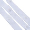 Polyester Sewing Snap Button Tape DIY-XCP0002-65-1