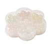 42Pcs Transparent Resin UV Reactive Beads RESI-Z041-05-2
