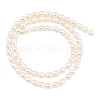 Natural Cultured Freshwater Pearl Beads Strands PEAR-D003-01A-3