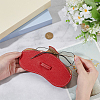 1Pc Cowhide Eyeglass Cases ABAG-CN0001-58E-3