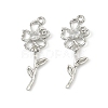 Brass Micro Pave Cubic Zirconia Pendants LS-KK-C107-09A-P-1
