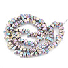 Electroplate Non-magnetic Synthetic Hematite Beads Strands G-T061-102Q-2