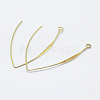 Brass Earring Hooks KK-F728-03G-NF-1