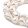 Natural Cultured Freshwater Pearl Beads Strands PEAR-P062-26D-4