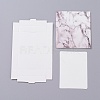 Kraft Paper Boxes and Necklace Jewelry Display Cards LS-CON-L016-A07-1