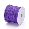Nylon Braided Cord for Woven Jewelry Making Macrame Craft NWIR-D055-0.6mm-13-2