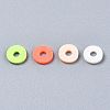 Handmade Polymer Clay Beads Strands CLAY-R089-6mm-T02B-52-3