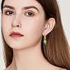 12Pcs 3 Style Brass Hoop Earring Findings KK-BC0012-37-6
