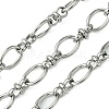 Tarnish Resistant 304 Stainless Steel Chains CHS-Q005-02P-1
