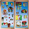 8 Sheets 8 Styles Juneteenth PVC Waterproof Wall Stickers DIY-WH0345-133-1