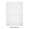 Hot Stamping Nail Art Stickers Decals MRMJ-R088-33-R082-02-2