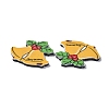 Christmas Style Printed Acrylic Cabochons LS-MACR-O045-01E-4