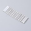 Plastic Rhinestone with Polyester Napkin Holder Adornment AJEW-WH0183-13A-3