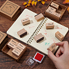Olycraft Wooden Stamps AJEW-OC0001-64-7