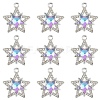 10Pcs Glass Pendants GLAA-YW0004-64A-06-1