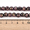 Handmade Foil Glass Beads Strands FOIL-N029-05A-4
