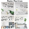 PVC Quotes Wall Sticker DIY-WH0200-080-3