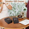 Cardboard Glitter Powder Jewelry Set Packaging Boxes LS-CON-TAC0008-08F-8