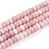 Natural Pink Opal Beads Strands G-T140-59B-4