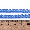 Acrylic Imitation Cat Eye Beads Strands OACR-Q197-01A-04-4