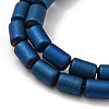 Electroplated Synthetic Non-magnetic Hematite Beads Strands G-Z032-I02-10-4