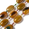 Natural Agate Beads Strands G-K334-02D-1